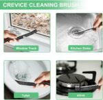 Crevice Cleaning Brush,Hard Bristle Grout Scrub Brushes Tool,Straw Cleaner Brush,Multifunctional Gap Cleaning Supplies Home Essentials for Household Use,Kitchen,Window,Bathroom,Corners(12PCS) - Image 4