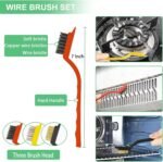 Crevice Cleaning Brush,Hard Bristle Grout Scrub Brushes Tool,Straw Cleaner Brush,Multifunctional Gap Cleaning Supplies Home Essentials for Household Use,Kitchen,Window,Bathroom,Corners(12PCS) - Image 5