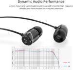 SoundMAGIC E11D USB-C in-Ear Stereo Headphones with 10mm Drivers, Metal Housing, L-Shaped Plug, in-Line Controller, HiFi Sound,Black - Image 5