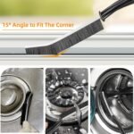 3Pcs Hard-bristled Crevice Cleaning Brush, Multifunctional Thin Gap Scrub Brush, Bathroom Cleaner Tools for Household Use, Kitchen, Window, Toilet, Grout, Faucets, Car - Image 3