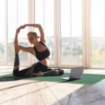 Yoga Mat 1/3" (8mm) Thick Non-Slip, Women Men Fitness & Exercise Mat, 72"Lx24"W Eco-Friendly TPE Workout Mat with Carrying Strap for Yoga, Pilates, Home Gym, Floor Exercises - Image 5