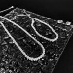 Luxval Tennis Necklace 14K Gold Plated Rhinestone Butterfly Choker Necklaces for women Dainty Zirconia Cut Faux Diamond chain 3mm - Image 4