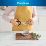 Ninja K62014 Foodi NeverDull Premium 14-Piece German Stainless Steel Knife System with Built-in Sharpener, Stainless Steel/Black - Image 5