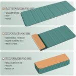 12-Fold POE Yoga Mat 75x26x0.4 Inches – Non-Slip, Compact & Workout-Friendly for Yoga, Pilates, Strength Training & Meditation - Image 4