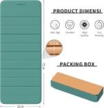 12-Fold POE Yoga Mat 75x26x0.4 Inches – Non-Slip, Compact & Workout-Friendly for Yoga, Pilates, Strength Training & Meditation - Image 7