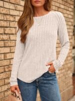 AUTOMET Womens Long Sleeve Shirts Fall Fashion Tops Blouses Dressy Sweaters Tunic Winter Clothes Casual Outfits - Image 3