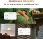 SwitchBot Smart Electric Motorized Blinds Kit - 3Pack with 2.4G WiFi Remote Control, Solar Powered, Compatible with Alexa, Google Home and Siri, Light Sensing Control, Unlimited Group Control - Image 5