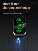 Pro Earbuds Wireless V5.3 LED Compatible with Xiaomi Redmi A2 IPX4 Water & Sweatproof/Noise Reduction/Quad Mic Plus 1200mah PowerBank - Image 5