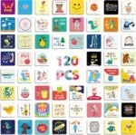 Lunch Box Notes & Jokes for Kids, 120 Pcs Cute Positive Affirmation Cards Inspirational Motivational Cards Design for Kindergarten Boy’s and Girl’s Lunch box,Back to School Gifts for Kids Students - Image 4