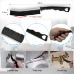 9 Pack Crevice Cleaning Brush Set, Hard Bristle Detail Brush Set for Deep Cleaning Kitchen, Bathroom, Grout, Sink, Bottle, Blender, Corners, Tight Spaces - Image 4