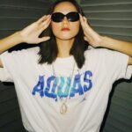 Madison Tyler Gold Plated Jewelry Set for Women | Silver Teardrop Pendant Necklace Trendy | Long Necklace with Snake Chain | Fashion Dangle Earring Set - Image 3