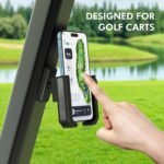 Magnetic Golf Cart Phone Holder, Rotatable Phone Mount Holder Compatible with iPhone/Galaxy/Smartphones, Golf Cart Accessories for EZGO Club Car Yamaha,Gift for Men Women - Image 4