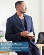 KOCLES Compression Shirt Men Slimming Undershirt Body Shaper Vest, Gynecomastia Compression Tank Top, Shapewear Tummy Control - Image 5