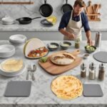 Tortilla Crimper and Sealer, 3-in-1 Multi-Size Pastry Crimper for Pie Crust, Empanada, Quesadilla, Tacos, Hand Pie Maker - 10”, 8”, 6” Molds | BPA-Free, Detachable, Dishwasher Safe Kitchen Gadget - Image 3