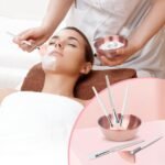 8 Pcs Face Mask Mixing Bowl Set - Esthetician Supplies, DIY Facemask Mixing Tool, Facial Mask Applicator Brushes Kit, 2 Rose Gold Facial Bowls, 2 Facial Fan Brushes, 2 Flat Brushes, 2 Measuring Spoons - Image 7