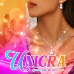 Unicra Silver Necklace Earrings Sets Rhinestone Bridal Wedding Jewelry Set Formal Prom Costume Jewelry Sets for Women and Brides - Image 5