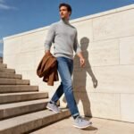 Bruno Marc Men's KnitFlex Breeze Mesh Sneakers Oxford Lace-up Lightweight Casual Walking Shoes - Image 3