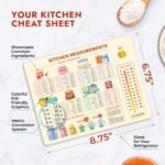 Vintage Kitchen Useful Gadgets - Cute Kitchen Conversion Chart - Easier Cooking & Baking Accessories - Gifts for Bakers - Image 4