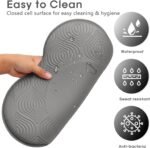 2 Pack Yoga Knee Pads Mat Set - Extra Thick Foam Kneeling Pad Cushion for Knees, Elbows, Wrists, Head - Yoga Essentials for Women Men, Non-Slip Pilates, Meditation, Floor Workouts - Image 8