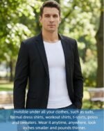 Men's Compression Shirt Undershirt Slimming Tank Top Workout Vest Abs Abdomen Slim Body Shaper - Image 3