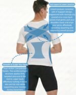 Men's Compression Shirt Undershirt Slimming Tank Top Workout Vest Abs Abdomen Slim Body Shaper - Image 6