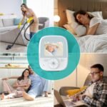 Baby Monitor with Camera and Audio, 2.8" Video Baby Monitor with Secure Transmission No WiFi, Night Vision, Temperature Sensor, Two-Way Talk, Al Off-Lens Detection, Feeding Reminder - Image 10