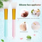6 PCS Silicone Face Scrubber Brush Set, 2pcs Lip Scrub Brushes and Face Cleansing Brush Silicone Exfoliator Tool and Facial Applicator for Women Men - Image 5