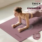 Large 76"x40"x0.4" Yoga Mat - Extra Width & Thick Non-Slip Exercise Mat, Versatile for Stretching, Yoga Studio, Gym, Home & Indoor/Outdoor Workouts - Image 5