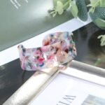 ORAZIO Acrylic Jewelry Set for Women Statement Boho Resin Earrings Necklace Bracelet - Image 5