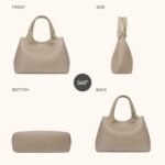 BOSTANTEN Satchel Purses for Women Trendy Slouchy Bags Vegan Leather Shoulder Bag Designer Purses with Adjustable Strap - Image 6