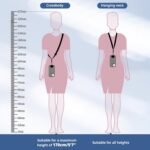 CACOE Phone Lanyard 2 Pack-2× Adjustable Neck Strap,2× Phone Patches,Universal Cell Phone Multifuctional Patch Lanyards Compatible with Most Smartphones(Black+Gray) - Image 7