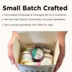 Sumbody USA Made Mini Self Care Gift Set - (6pcs) Men, Women, Teens, All Natural Aromatherapy Body Care Set Skin Care Box, Spa Baskets, Relaxation, Pampering, Christmas Holiday Appreciation Gifts - Image 4