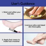 XMOSNZ Pedicure Kit Professional Pedicure Tools Set, Stainless Steel Foot Care Tools Foot File Rasp Foot Foot Spa for Men Women Gift - Image 6