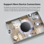 Aqara Smart Hub M200, Matter Controller, Thread Border Router, Featuring Aqara Zigbee, Bluetooth, Wi-Fi, PoE, IR, Supports Amazon Alexa, Apple HomeKit, Home Assistant, SmartThings, Google Home - Image 4