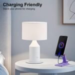 Phone Stand for Desk, Cell Phone Holder Adjustable Cellphone Tablet Stand for Desk Height Angle Adjustable Compact Design for iPhone iPad Android Devices Under 12" (Purple, 1Pack) - Image 3