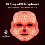 SUERBEATY Red Light Mask For Face, 7-1 Colors Red Light Face Mask, Facial Skincare At Home, Cordless, Portable and Rechargeable - Image 5