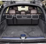 Car Trunk Organizer and Storage, Backseat Hanging Organizer for SUV, Truck, MPV, Waterproof, Collapsible Cargo Storage Bag with 4 Pockets, Car Interior Accessories (Black) - Image 4