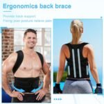 PAZAPO Posture Corrector for Men&Women - Back Brace for Lumbar Support and Upright - Breathable Back Straightener Back 2X-Large(42-48 Inches) - Image 3