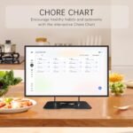 Digital Calendar, 15.6 inch Wall Planner & Chore Chart, Rechargeable Full HD Touchscreen Display, Portable Smart Family Organizer, Event Planner, Desk and Wall mountable, Perfect for Family Schedules - No Subscription - Image 4