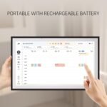 Digital Calendar, 15.6 inch Wall Planner & Chore Chart, Rechargeable Full HD Touchscreen Display, Portable Smart Family Organizer, Event Planner, Desk and Wall mountable, Perfect for Family Schedules - No Subscription - Image 6