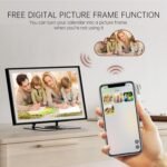 Digital Calendar, 15.6 inch Wall Planner & Chore Chart, Rechargeable Full HD Touchscreen Display, Portable Smart Family Organizer, Event Planner, Desk and Wall mountable, Perfect for Family Schedules - No Subscription - Image 7