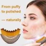 Stainless Steel Gua Sha Tool & Lymphatic Drainage Face Brush Set, TWPER Facial Massage Kit for Jawline Sculpting Puffiness Lifting Relaxation, Contour Face Brush with Storage Case - Image 3