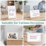 Smart Digital Calendar, 10.1" HD Smart Touch Screen Home Interactive Electron Calender WiFi Planner,Meal Schedule, Duty Chart,Achievement Rewards- Built-in Digital Photo Frame Function - Image 6