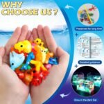 Magic Gel Water Elf Toy Kit, Aqua Fairy Water Gel Kit for Kids with 10PCS Aqua Jelly Gels & Animal Mold, Gift for Christmas, Easter, Birthday, New Year, Creative Art Craft Girls 6 7 8 9 10 Year Old - Image 4