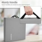 BalanceFrom 6x2 Feet 3-Panel Folding Gymnastics Mat – 2-Inch Thick Pad with Vinyl Surface and Carrying Handles for Tumbling, Yoga, Pilates, Home Workouts, and Martial Arts - Image 5