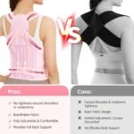 Posture Corrector for Women & Men, Adjustable Back Brace with Shoulder Straightener & Lumbar Support for Upper & Lower Back Pain Relief, Spine Support, Hunchback & Scoliosis, Beige, Medium - Image 6