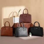 LOVEVOOK Purses and Handbags for Women, Vintage Tote Shoulder Bag Trendy, PU Leather Satchel Bag, Medium Ladies Hand Bag - Image 6