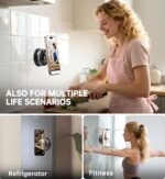 Coolpow【Newest Vacuum Magnetic Phone Holder for Car Phone Holder Mount【Movable Vacuum Suction】 Magsafe Car Mount Cell Phone Holders for Your Car Accessories Interior for Women Men for iPhone 17 16 15 - Image 10