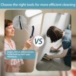 20-Piece Crevice Cleaning Brush Set - Multifunctional Kit with Precision Brushes, Scraper&Shower Cleaner Brush for Car, Kitchen, Bathroom, Grout, Sink, Cup, Teapot, Bottle, Blender, Corners &More - Image 5