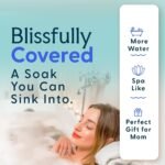 SlipX Solutions Bottomless Bath, Essential Overflow Drain Cover for Bathtub, Best Bath Accessories for Women, Adds Inches of Water to Your Tub for Deeper Soak, 4" Diameter, Bronze - Image 6